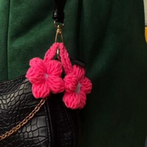 flower keychain
